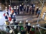 Éxito de participación en la primera visita guiada de La Luz de las Imágenes a las obras de restauración de la Arciprestal de Vinaròs 