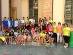 La escuela de verano L’illa celebra la fiesta de final de la primera quincena de julio