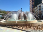 Solucionadas las filtraciones de agua que ocasionaba la fuente de la plaza de La Mera