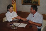 Vinaròs y Guardamar firman un convenio para colaborar en la promoción del langostino