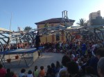 El festival de circo y teatro de calle, La mar de circ, reúne a más de 2.000 espectadores