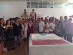 El Mercat de Vinaròs celebra su tercer aniversario con una gran tarta para los clientes