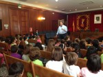 Los alumnos de segundo de primaria de la Asunción visitan el Ayuntamiento