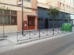 El Ayuntamiento de Vinaròs amplía la acera existente frente al colegio Consolación