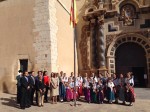 El Ayuntamiento celebra el 9 d’Octubre con ofrenda floral a Jaume I y la izada de la Senyera