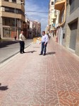 El Ayuntamiento de Vinaròs finaliza la ampliación de la acera de la calle Puente