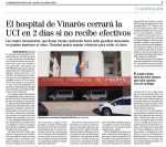 El Hospital Comarcal de Vinaròs en situación de colapso