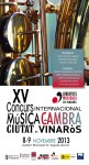 Se presenta la XV edición del Concurs de música de cambra “Ciutat de Vinaròs” organizado por Joventuts Musicals de Vinaròs