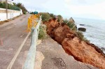 Vinaròs exige la regeneración del litoral para evitar más derrumbes